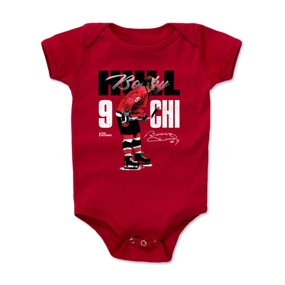 Bobby Hull Chicago Bold WHT (ONLINE ORDER ONLY)