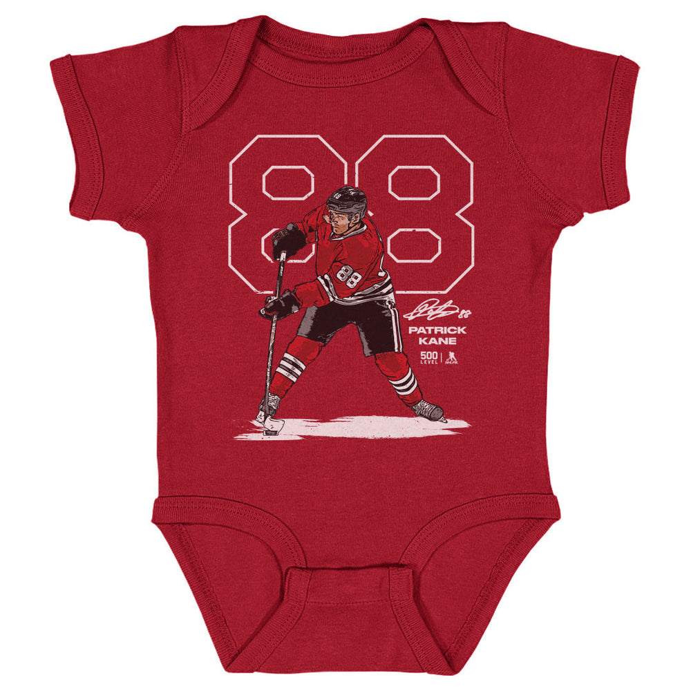 Patrick Kane Chicago Outline WHT (ONLINE ORDER ONLY)
