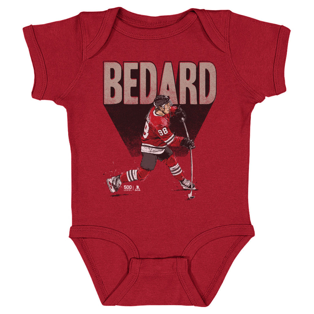 Connor Bedard Chicago Bold WHT (ONLINE ORDER ONLY)