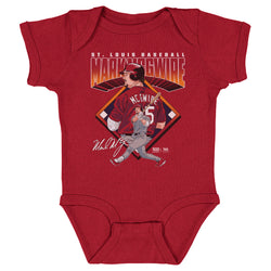 Mark McGwire St. Louis Baseball Diamond WHT (ONLINE ORDER ONLY)