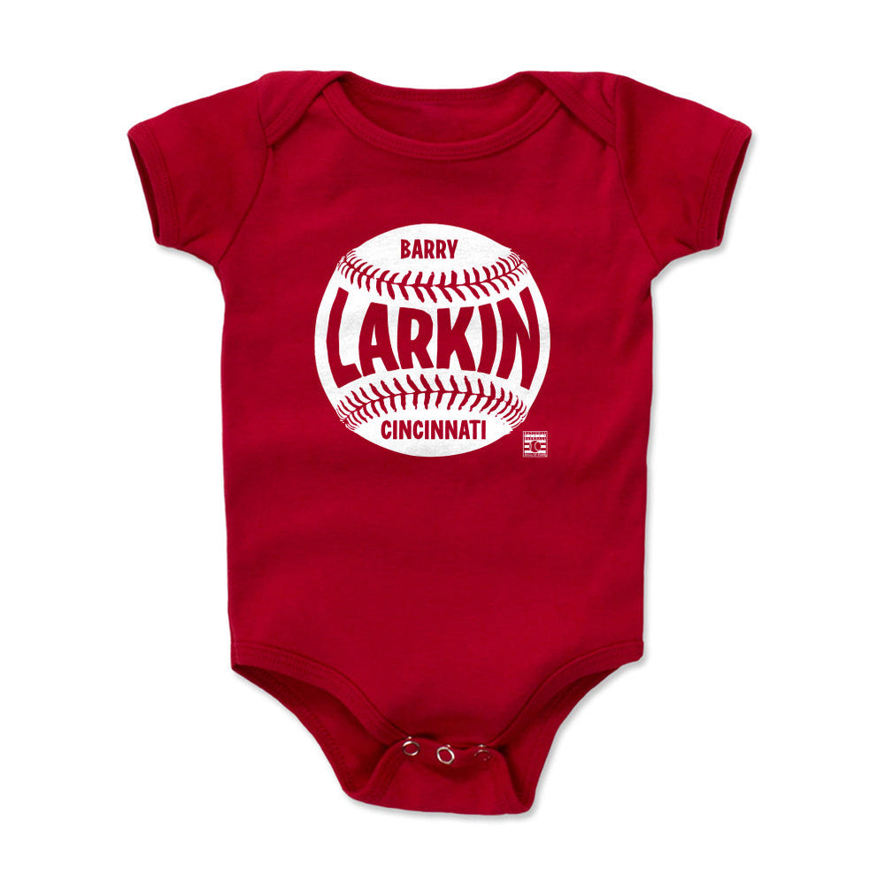 Barry Larkin Cincinnati Baseball WHT (ONLINE ORDER ONLY)