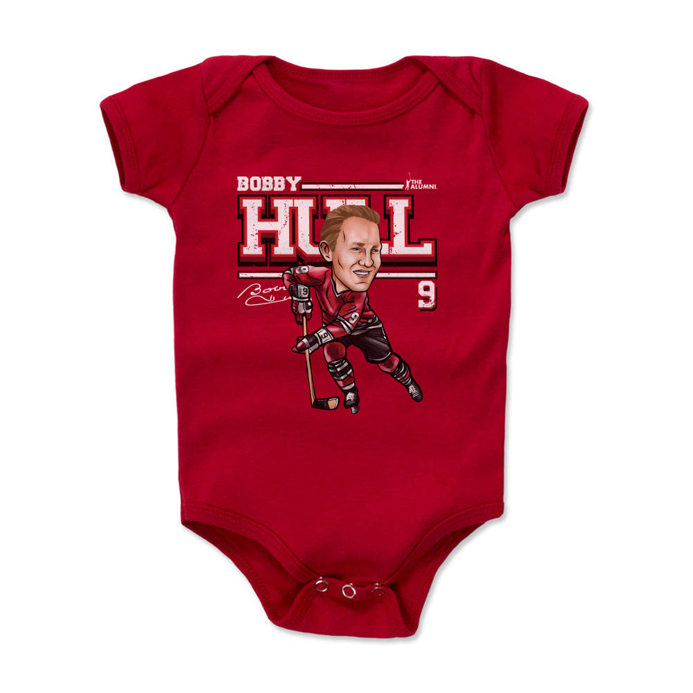 Bobby Hull Chicago Cartoon WHT (ONLINE ORDER ONLY)