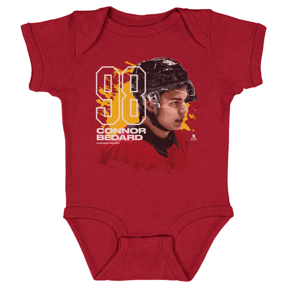 Connor Bedard Chicago Profile WHT (ONLINE ORDER ONLY)
