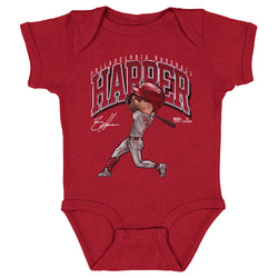 Bryce Harper Philadelphia Cartoon WHT