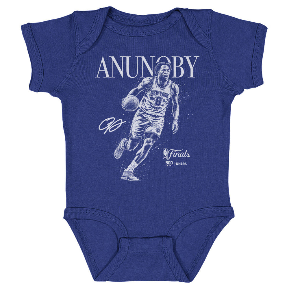 OG Anunoby New York Knicks NBA Finals 2026 Mono WHT (ONLINE ORDER ONLY)