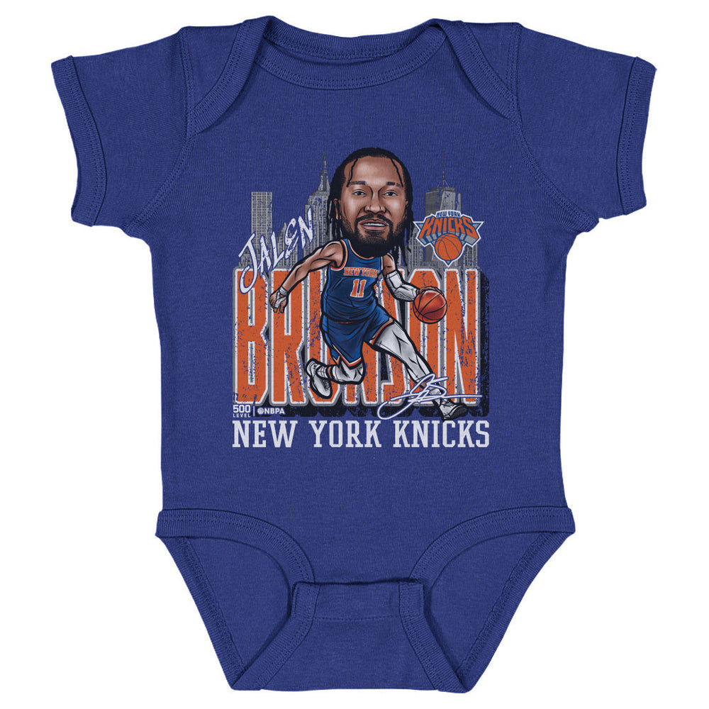 Jalen Brunson New York Knicks Cartoon City Cartoon WHT (ONLINE ORDER ONLY)