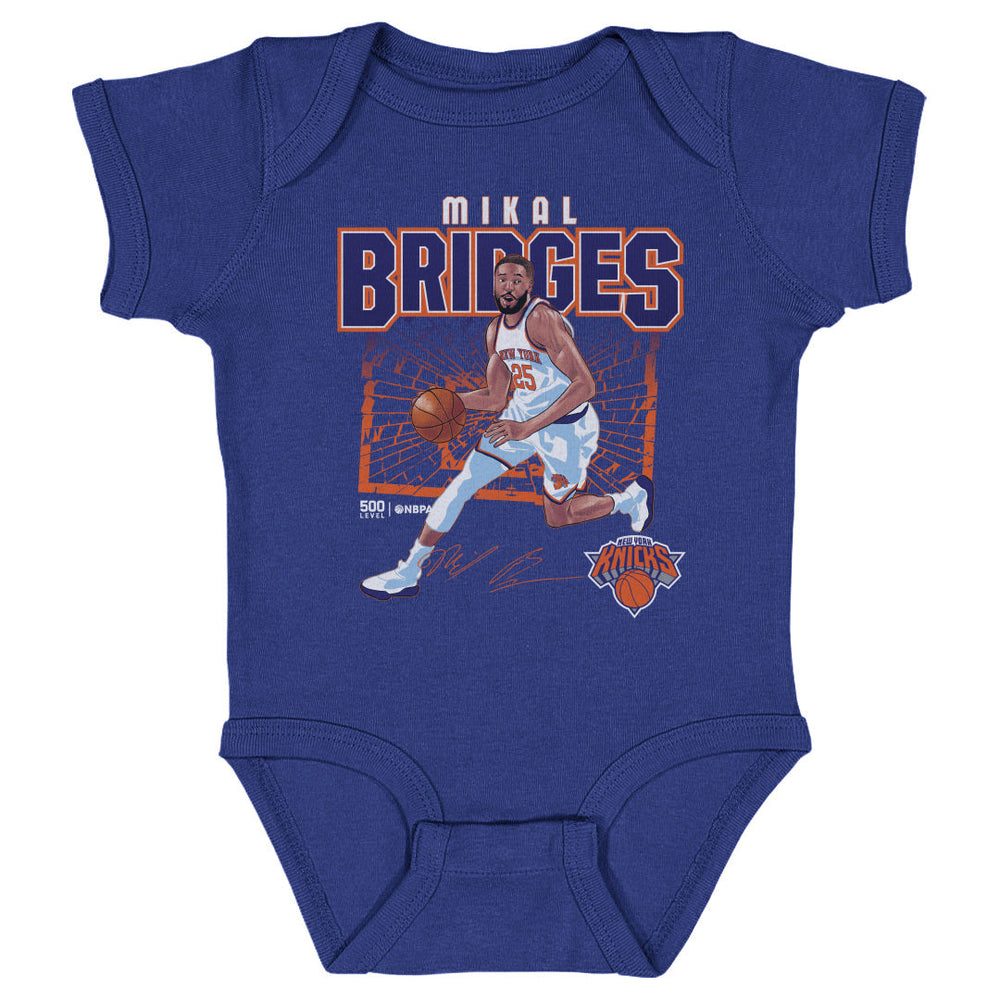Mikal Bridges New York Knicks Shattered WHT (ONLINE ORDER ONLY)