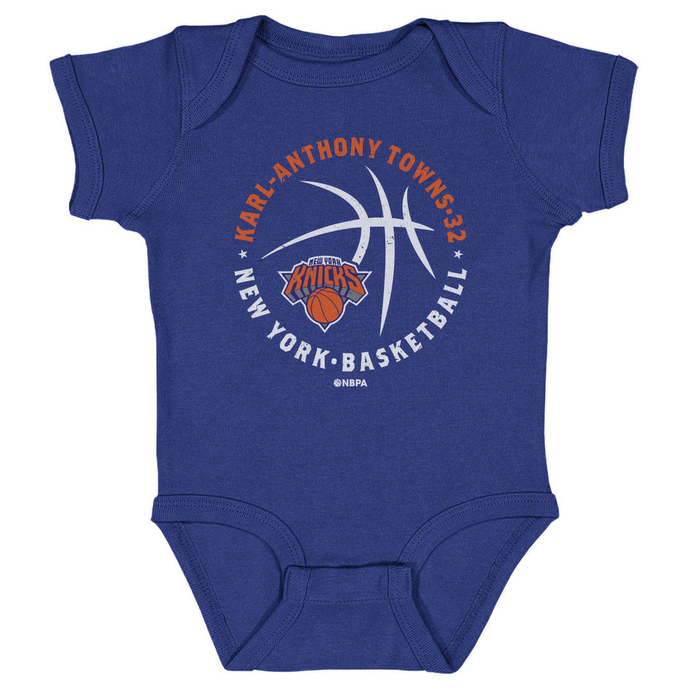 Karl-Anthony Towns New York Knicks Player Ball WHT (ONLINE ORDER ONLY)