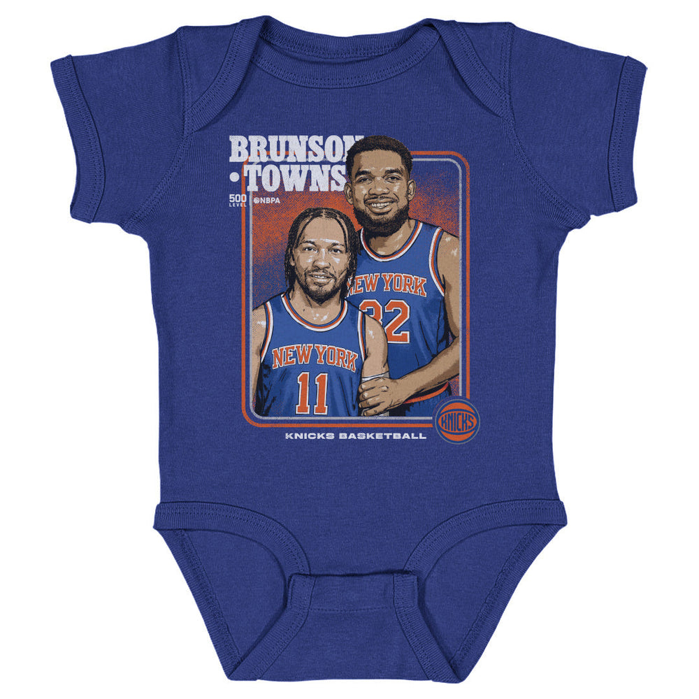 Jalen Brunson & Karl-Anthony Towns New York Knicks Step Brothers WHT (ONLINE ORDER ONLY)