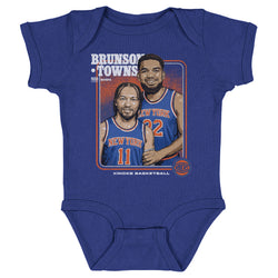 Jalen Brunson & Karl-Anthony Towns New York Knicks Step Brothers WHT (ONLINE ORDER ONLY)