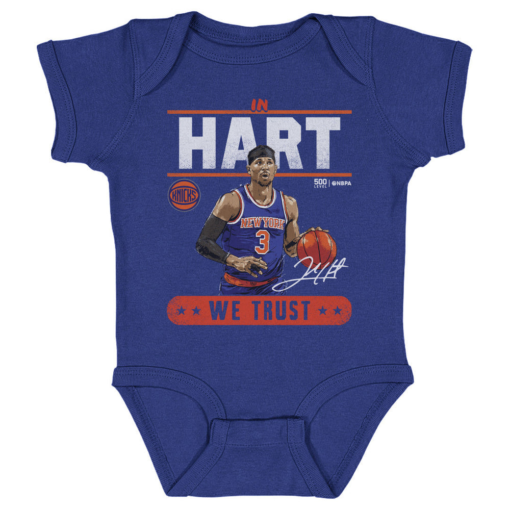 Josh Hart New York Knicks Trust WHT (ONLINE ORDER ONLY)