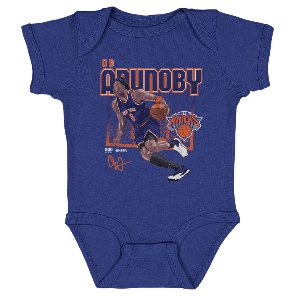 OG Anunoby New York Knicks Shattered WHT (ONLINE ORDER ONLY)