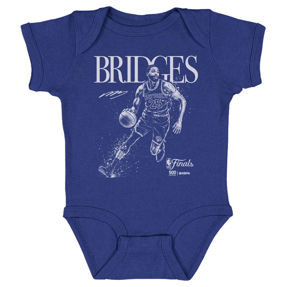 Mikal Bridges New York Knicks NBA Finals 2026 Mono WHT (ONLINE ORDER ONLY)