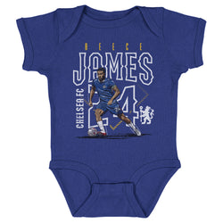 Reece James Chelsea FC Outline Number WHT (ONLINE ORDER ONLY)