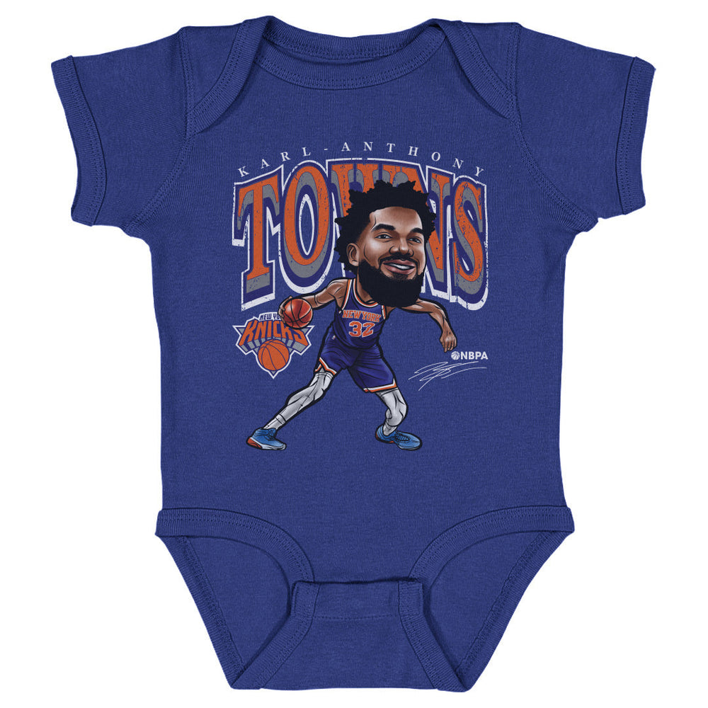 Karl-Anthony Towns New York Knicks Cartoon WHT (ONLINE ORDER ONLY)