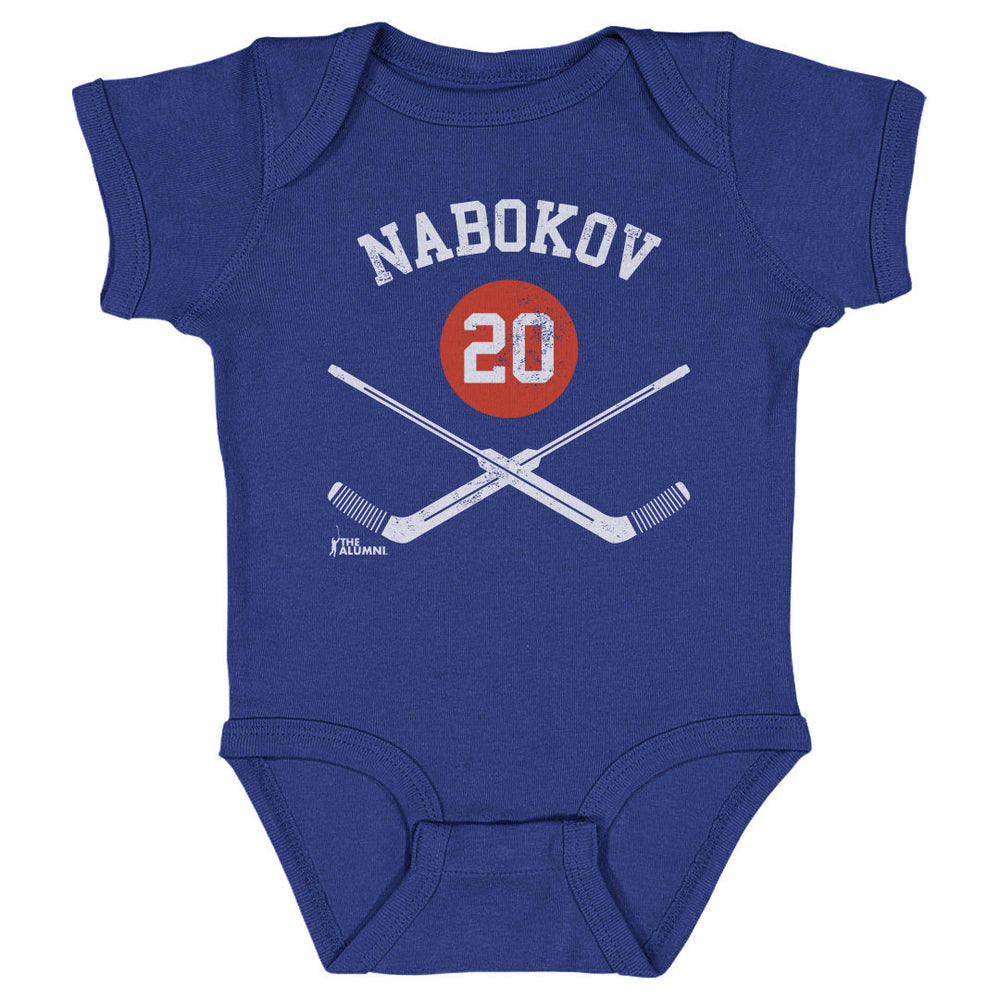 Evgeni Nabokov New York I 20 Goalie Sticks WHT