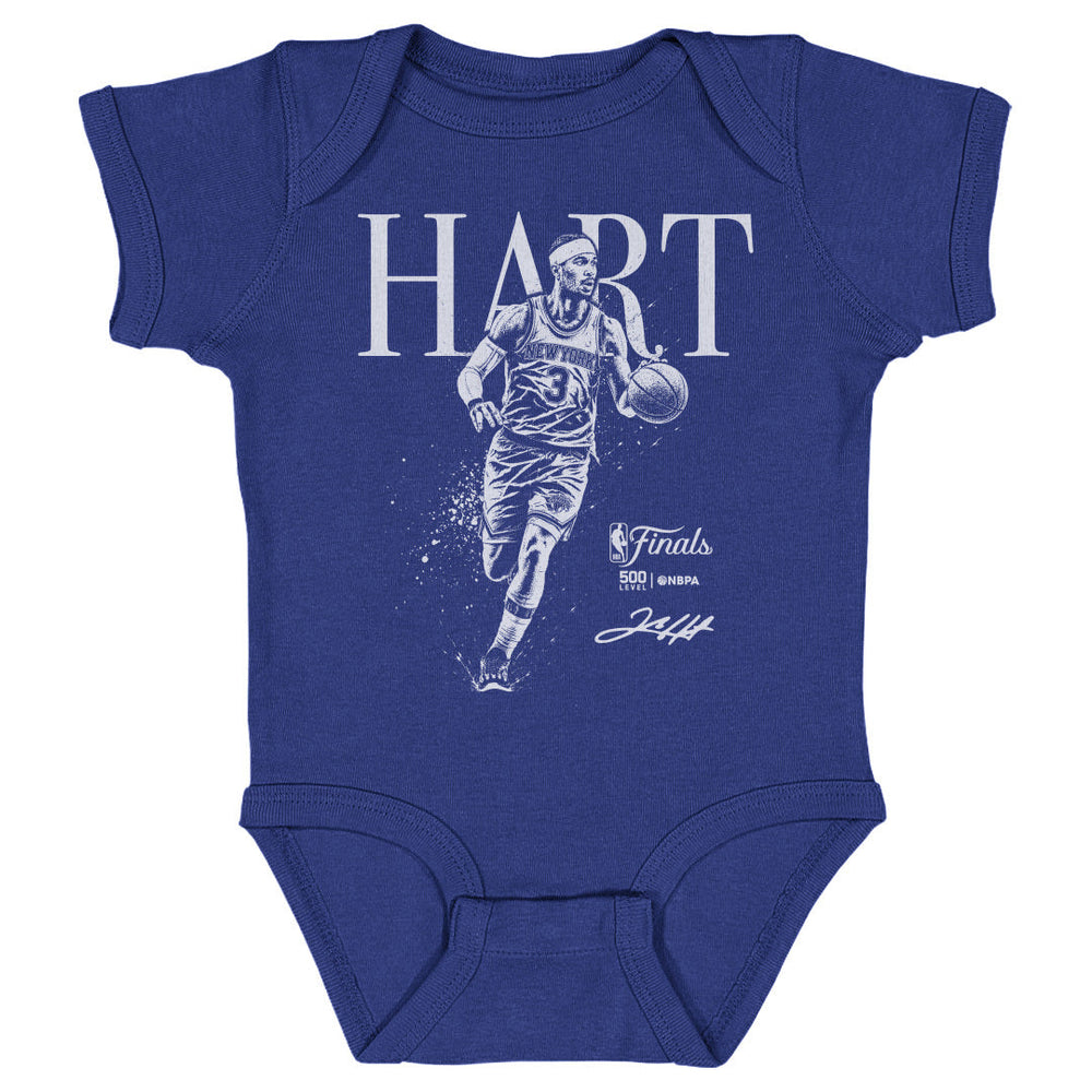Josh Hart New York Knicks NBA Finals 2026 Mono WHT (ONLINE ORDER ONLY)