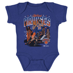 Mikal Bridges New York Knicks Skyline WHT (ONLINE ORDER ONLY)