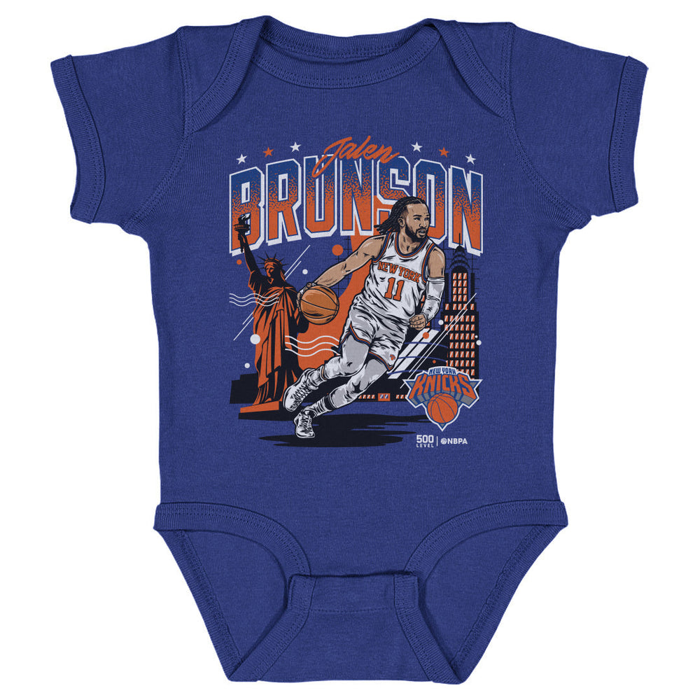 Jalen Brunson New York Knicks Skyline WHT (ONLINE ORDER ONLY)
