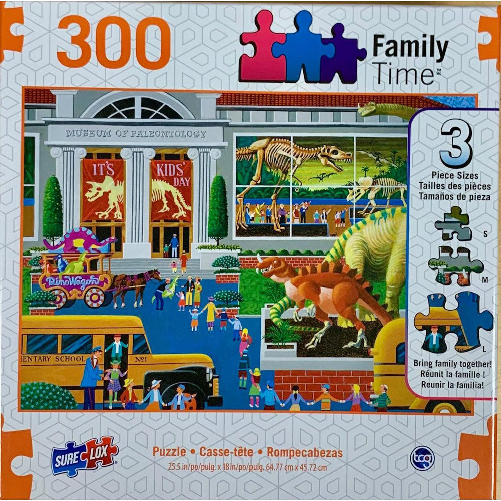 Kids Day at the Museum Family Time 300 Piece Jigsaw Puzzle Sure Lox (ONLINE ORDER ONLY)