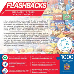 Kids' Favorite Food Flashbacks 1000 Piece Jigsaw Puzzle MasterPieces (ONLINE ORDER ONLY)