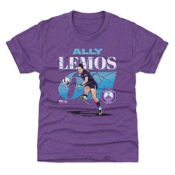 Ally Lemos Orlando Pride Cracked Number WHT (ONLINE ORDER ONLY)
