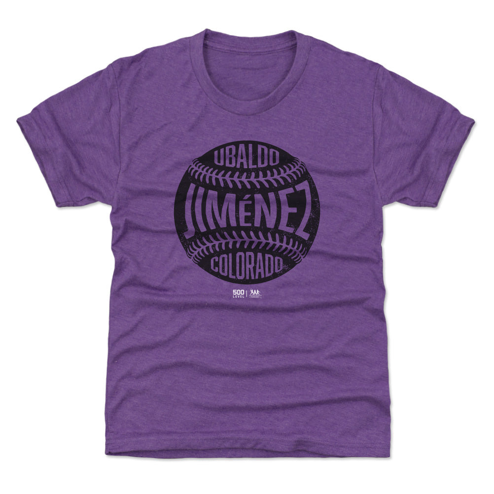 Ubaldo Jimenez Colorado Vintage Baseball WHT (ONLINE ORDER ONLY)