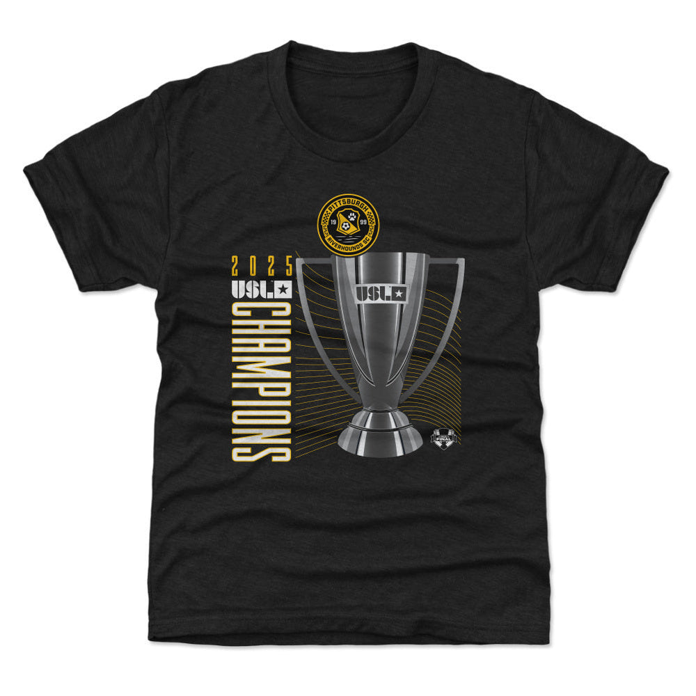 Pittsburgh Riverhounds SC 2025 USL Championship Final Champions Trophy WHT (ONLINE ORDER ONLY)