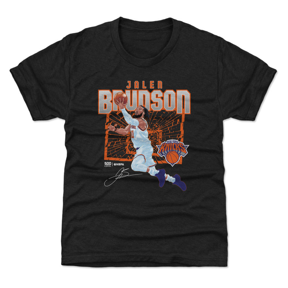 Jalen Brunson New York Knicks Shattered WHT (ONLINE ORDER ONLY)