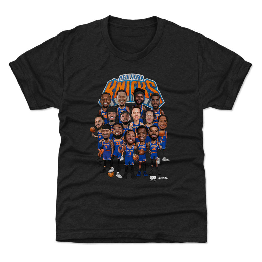 New York Knicks 2026 Playoffs Caricature WHT