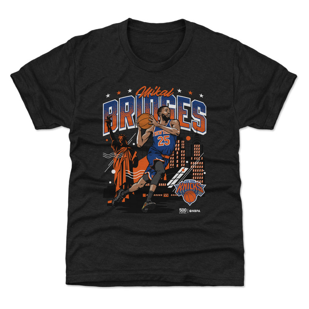 Mikal Bridges New York Knicks Skyline WHT (ONLINE ORDER ONLY)