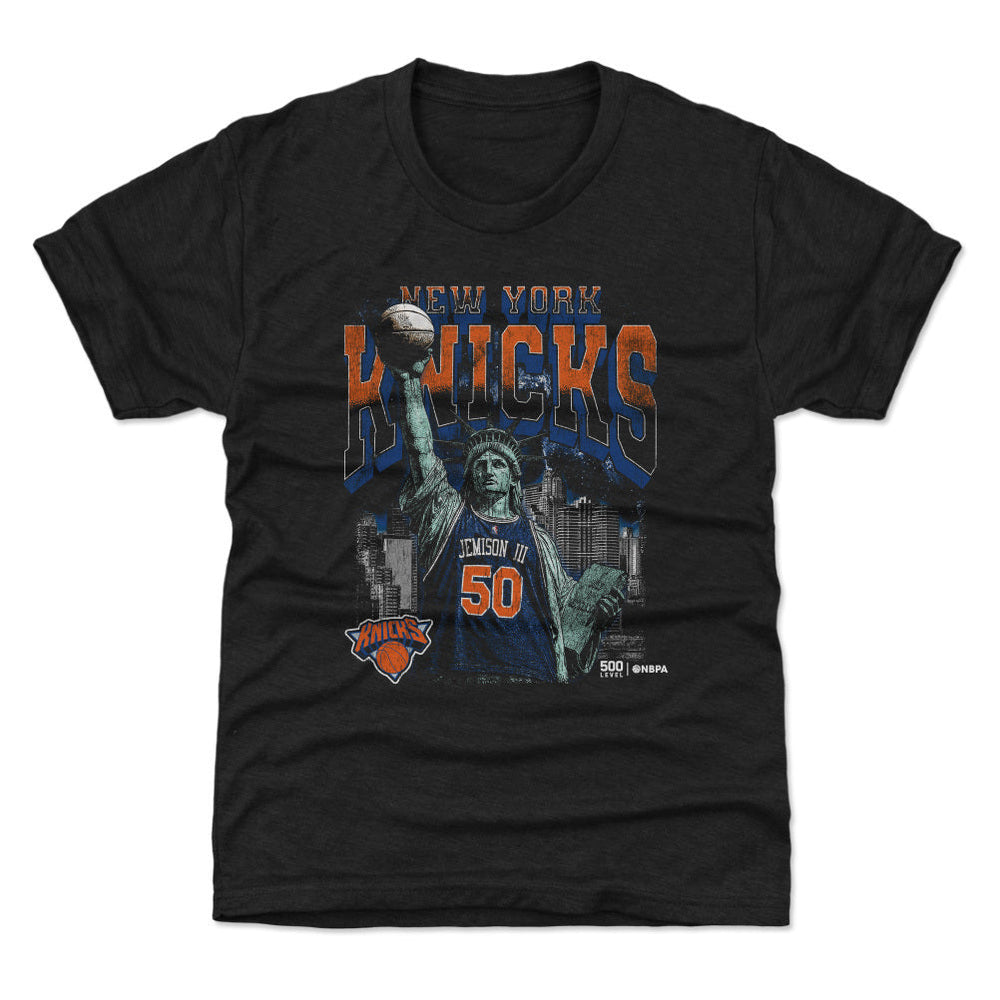 Trey Jemison III New York Knicks Statue Of Liberty WHT (ONLINE ORDER ONLY)