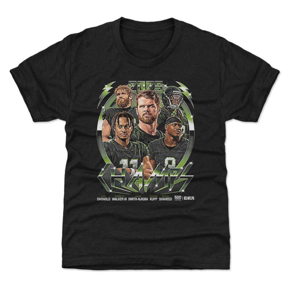 Seattle Football 2025 Champs Vintage Neon WHT (ONLINE ORDER ONLY)