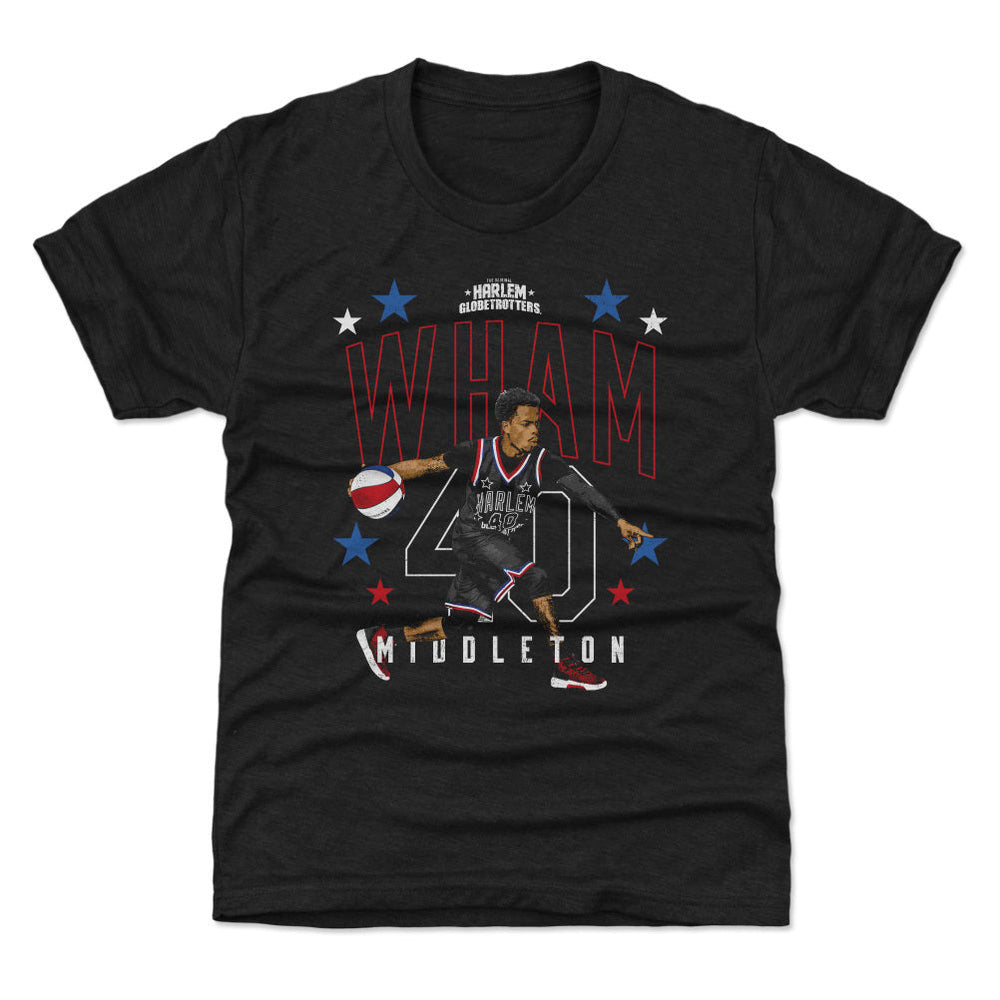 Wham Middleton Harlem Globetrotters Outline WHT (ONLINE ONLY)