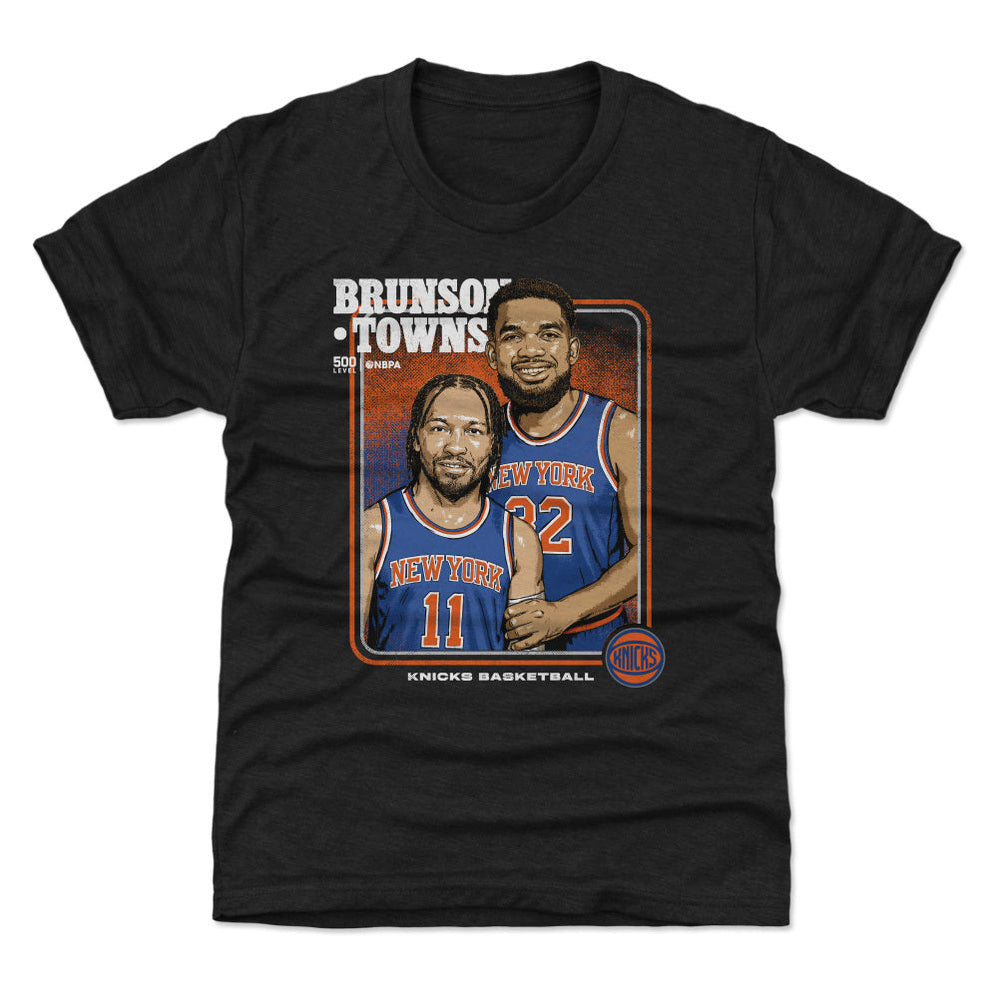 Jalen Brunson & Karl-Anthony Towns New York Knicks Step Brothers WHT (ONLINE ORDER ONLY)
