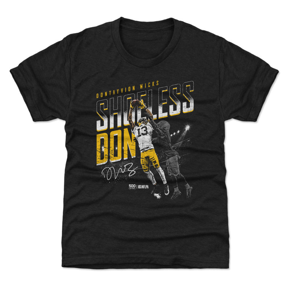 Dontayvion Wicks Green Bay Shoeless Catch WHT (ONLINE ORDER ONLY)