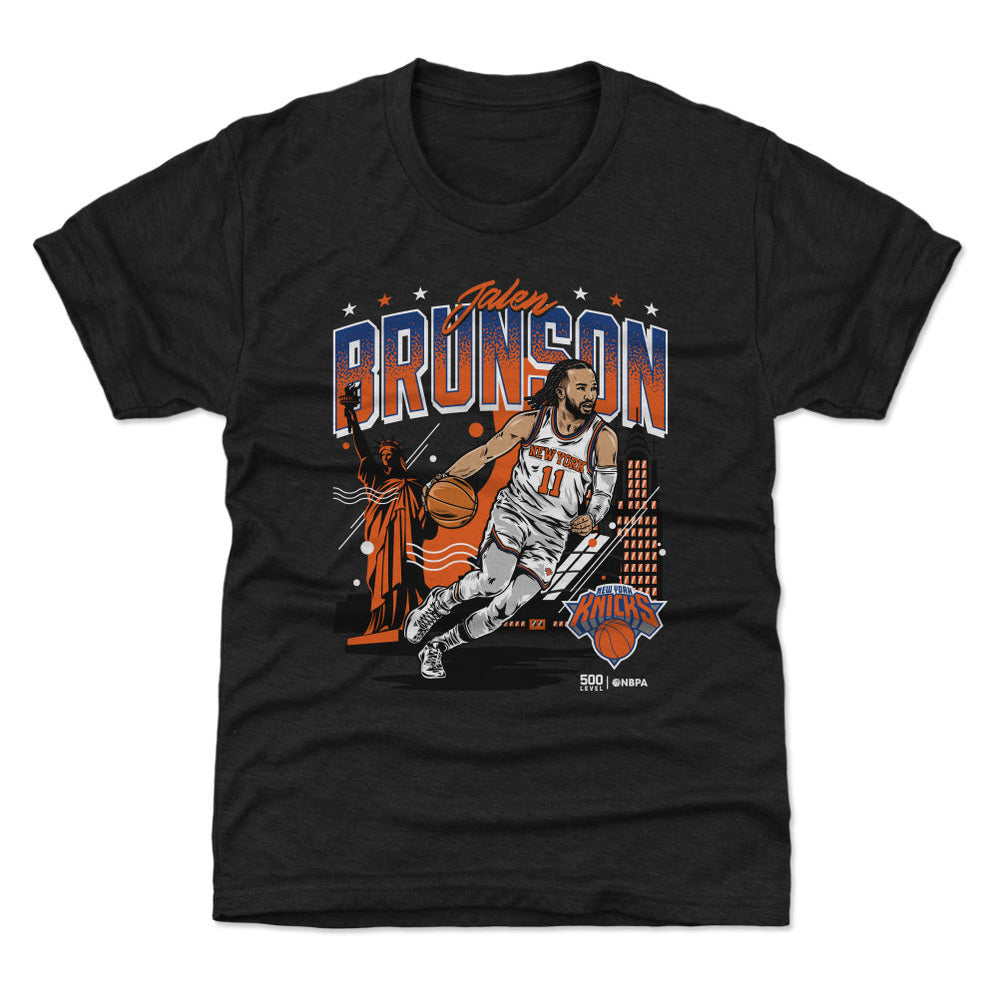 Jalen Brunson New York Knicks Skyline WHT (ONLINE ORDER ONLY)