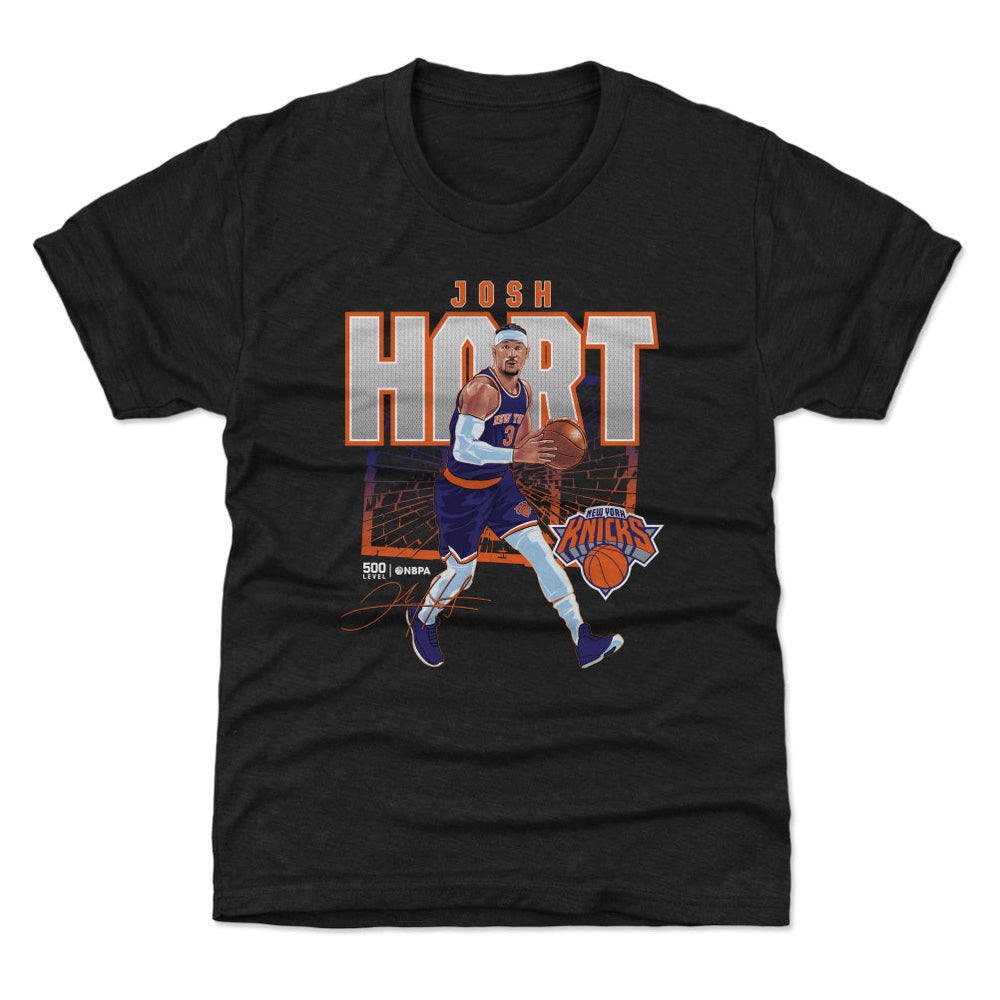 Josh Hart New York Knicks Shattered WHT (ONLINE ORDER ONLY)