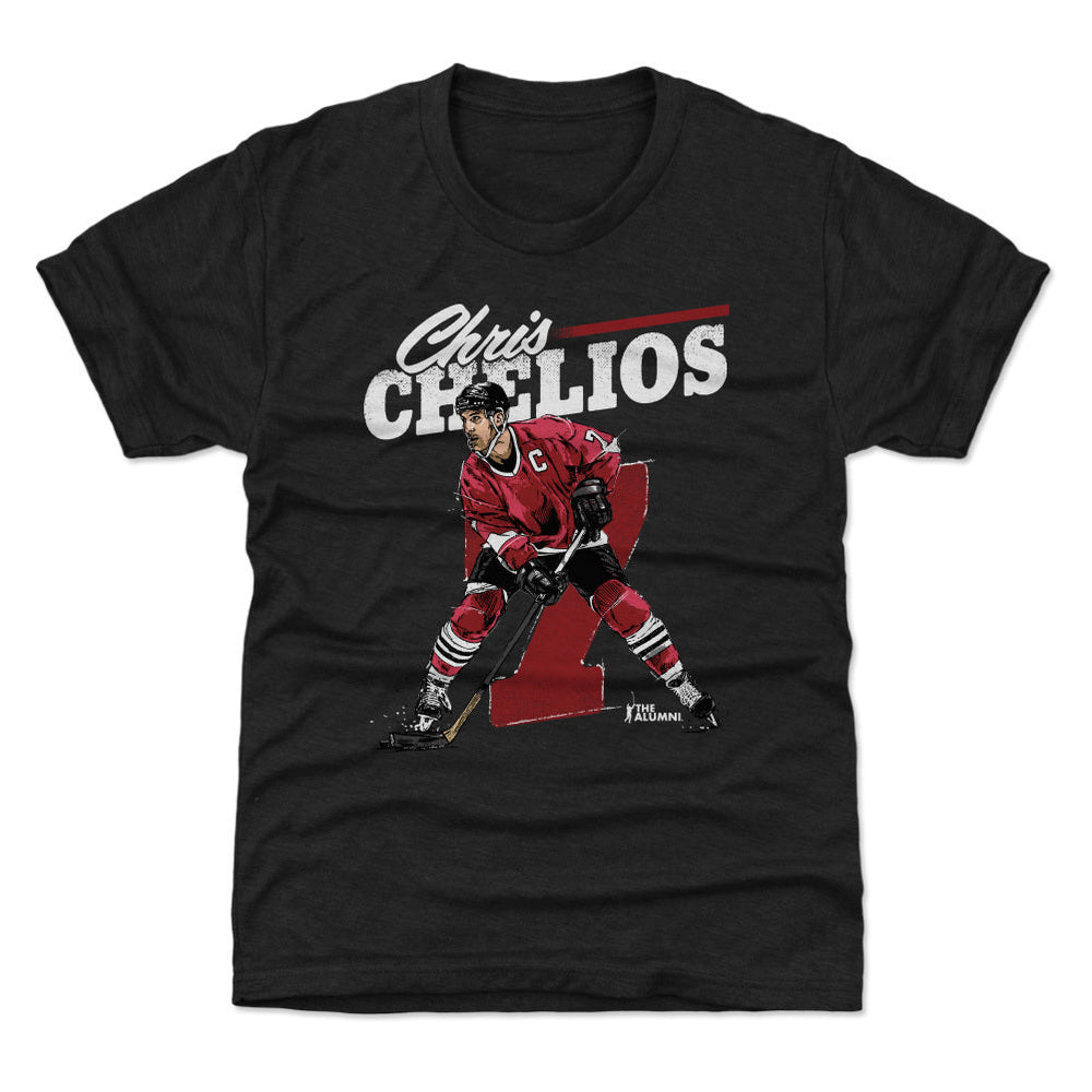 Chris Chelios Chicago Retro WHT (ONLINE ORDER ONLY)