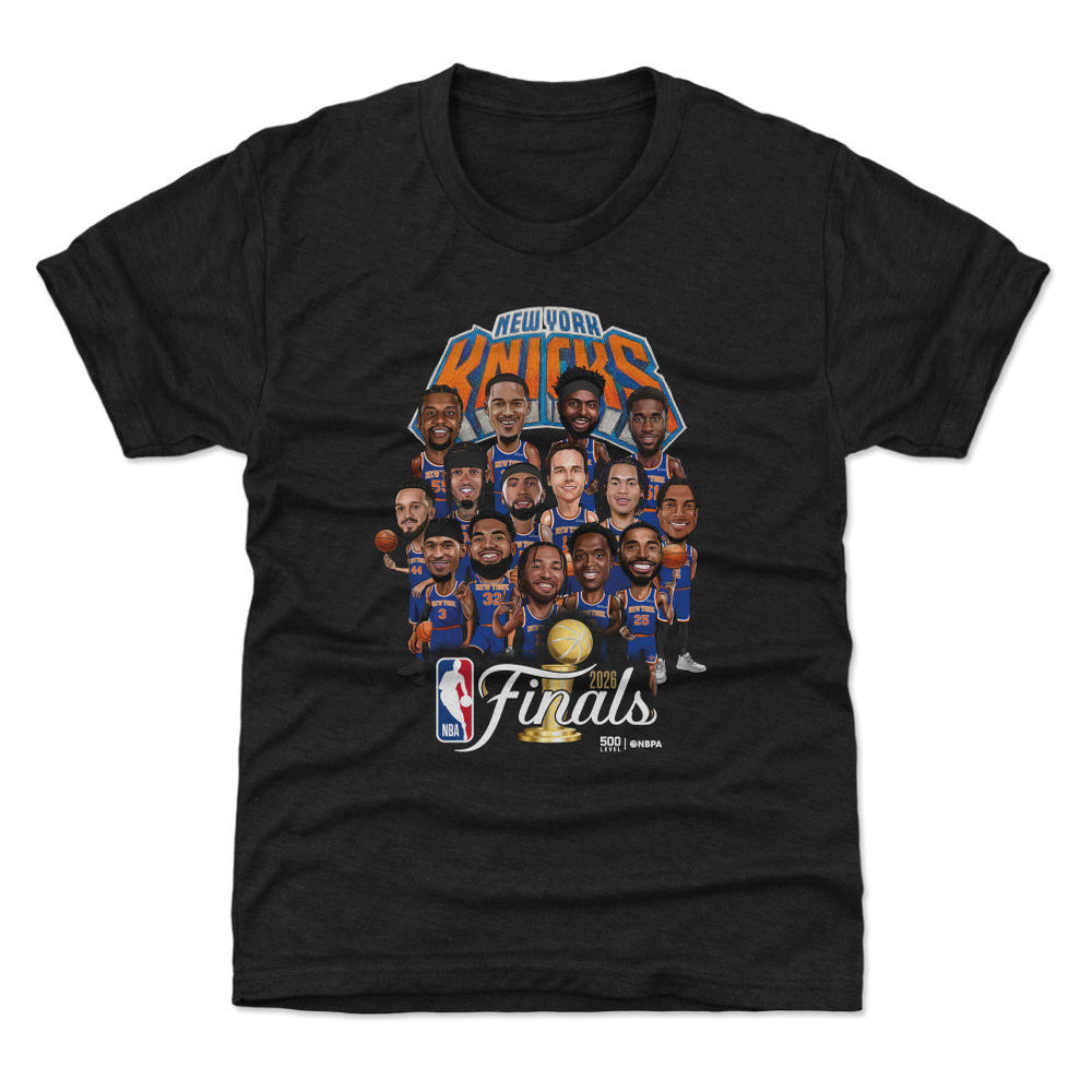 New York Knicks NBA Finals 2026 Caricature WHT (ONLINE ORDER ONLY)