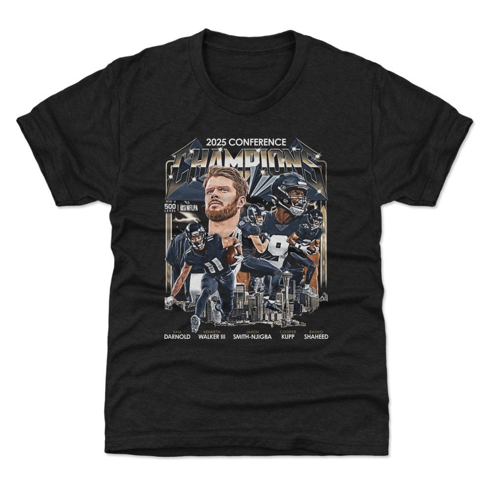 Seattle Football 2025 Conference Champions Vintage WHT (ONLINE ORDER ONLY)