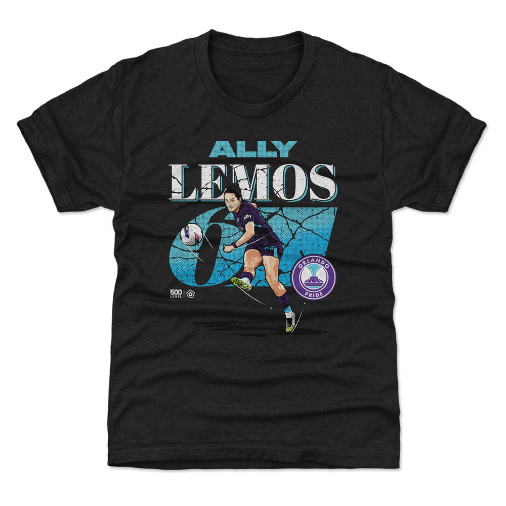 Ally Lemos Orlando Pride Cracked Number WHT (ONLINE ORDER ONLY)