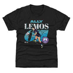 Ally Lemos Orlando Pride Cracked Number WHT (ONLINE ORDER ONLY)