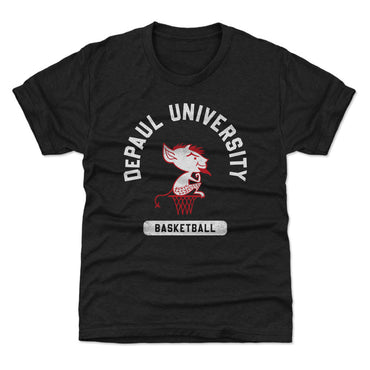 DePaul Blue Demons Mascot Basketball WHT