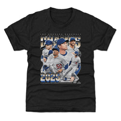 Los Angeles D Baseball 2025 Champs Vintage WHT (ONLINE ORDER ONLY)