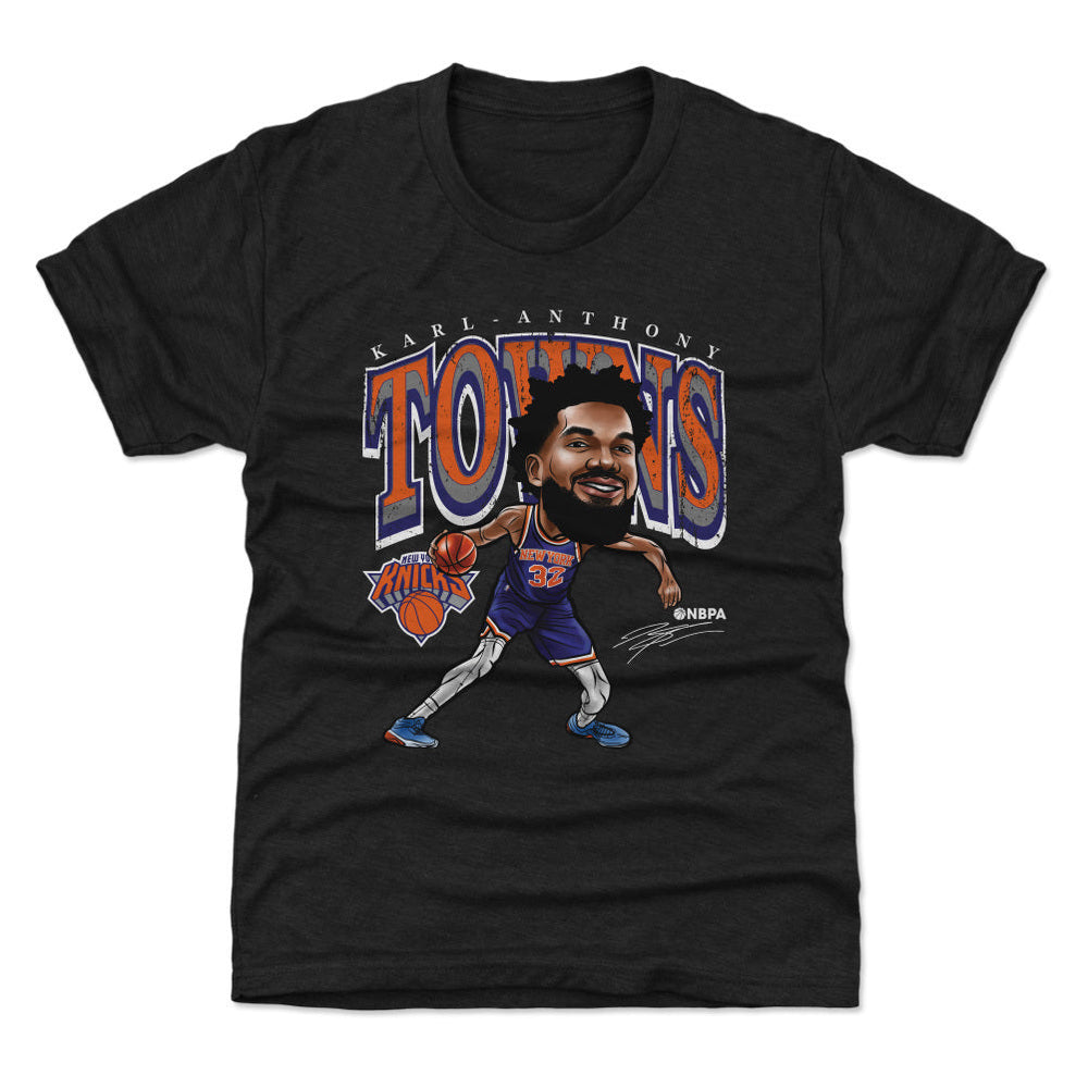 Karl-Anthony Towns New York Knicks Cartoon WHT (ONLINE ORDER ONLY)