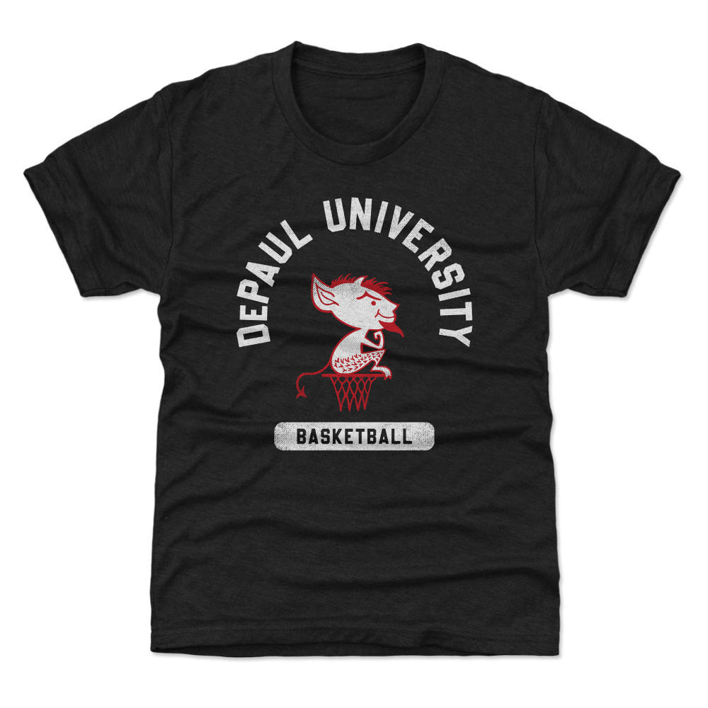 DePaul Blue Demons Mascot Basketball WHT (ONLINE ORDER ONLY)