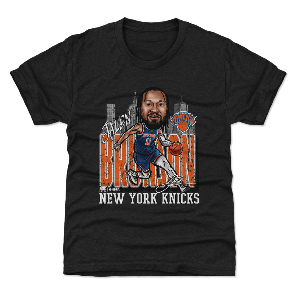 Jalen Brunson New York Knicks Cartoon City Cartoon WHT (ONLINE ORDER ONLY)