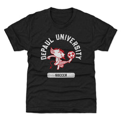 DePaul Blue Demons Mascot Soccer WHT
