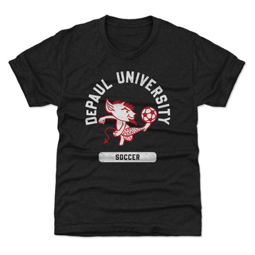 DePaul Blue Demons Mascot Soccer WHT